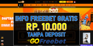 Gacor200 Freebet Gratis Rp 10.000 Tanpa Deposit